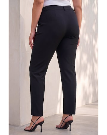 Roman Curve Straight Smart Trousers