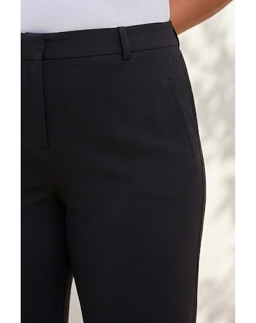 Roman Curve Straight Smart Trousers