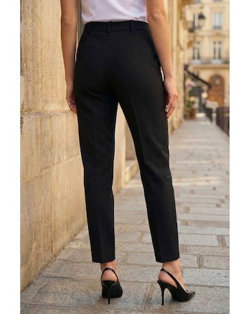 Roman Short Straight Leg Stretch Trouser
