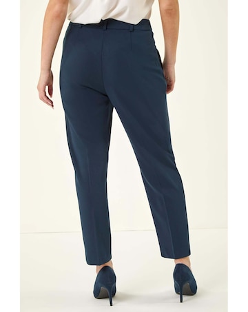 Roman Short Straight Leg Stretch Trouser