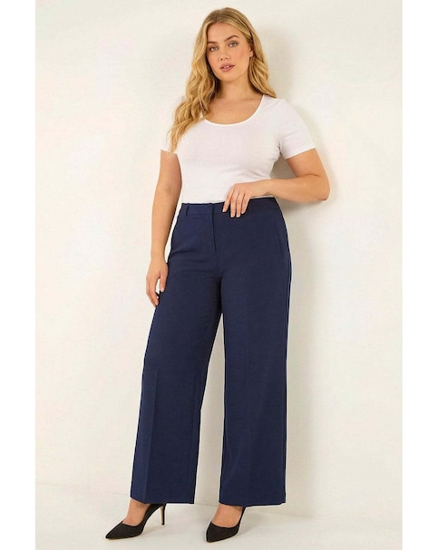 Roman Curve Wide Leg Tailored Trouser