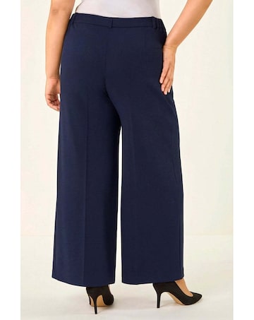 Roman Curve Wide Leg Tailored Trouser