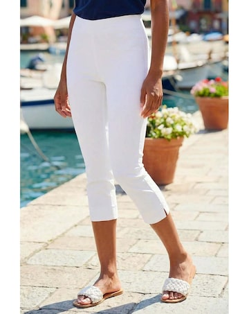 Roman Cropped Stretch Trouser