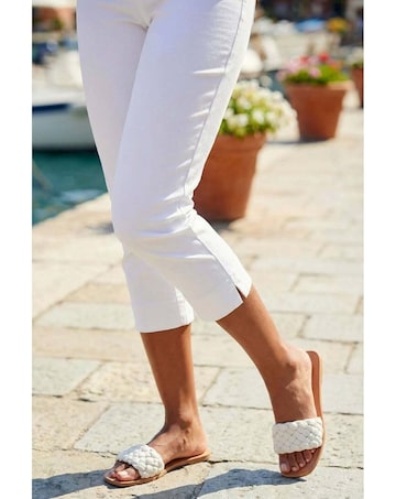 Roman Cropped Stretch Trouser