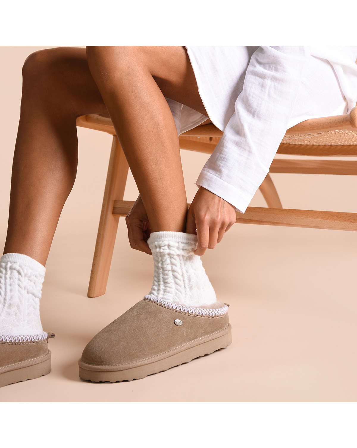 Just Sheepskin Ladies Erin Slipper