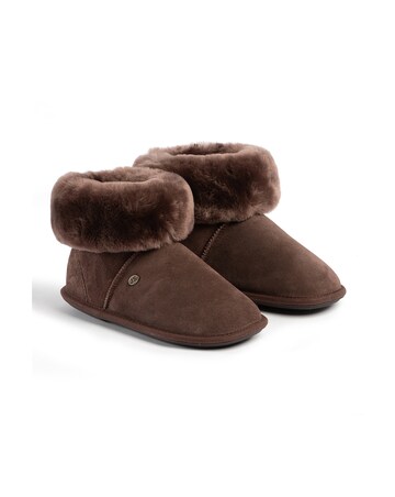 Just Sheepskin Womens Albery Slipper Boots