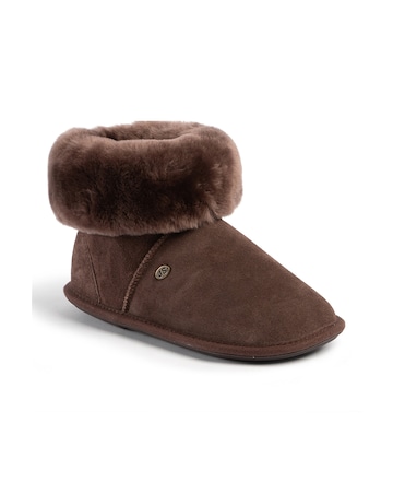 Just Sheepskin Womens Albery Slipper Boots