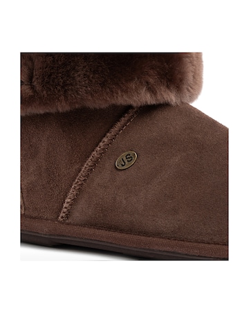 Just Sheepskin Womens Albery Slipper Boots