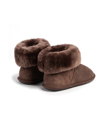 Just Sheepskin Womens Albery Slipper Boots