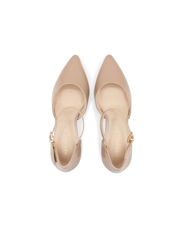 Paradox London Ronda Block Heel Courts
