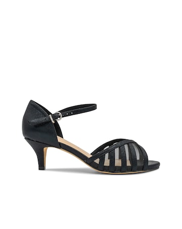 Paradox London Evelyn Wide E Fit Heeled Sandal