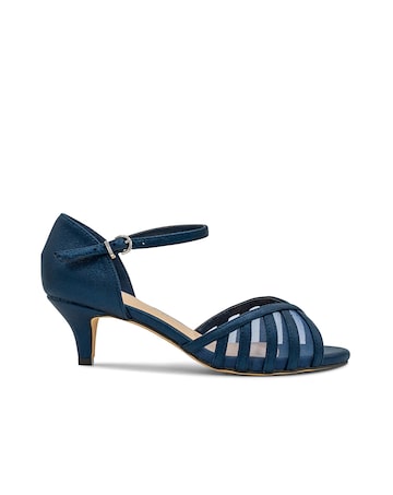 Paradox London Evelyn Wide E Fit Heeled Sandal