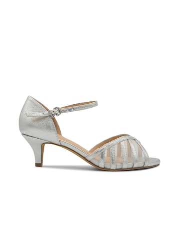 Paradox London Evelyn Wide E Fit Heeled Sandal