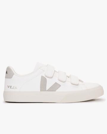 Veja Recife Logo Chromefree Leather Extra White Natural Trainers