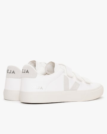 Veja Recife Logo Chromefree Leather Extra White Natural Trainers