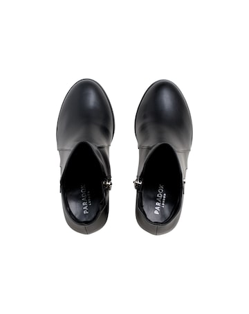 Paradox London Belinda Wide Fit Block Heel Ankle Boots