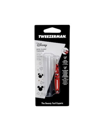 Tweezerman Mickey & Minnie Mouse We Got Ears Mini Oval Slant Tweezer