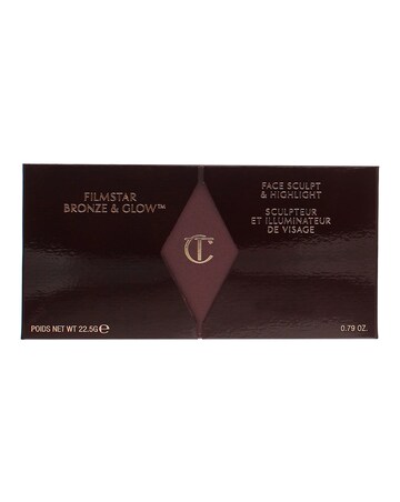 Charlotte Tilbury Filmstar Bronz  Glow Light-Medium Face Sculpt And Highlighter