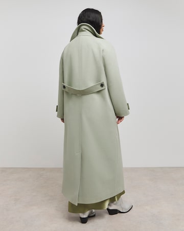 Sage DB Faux Wool Coat