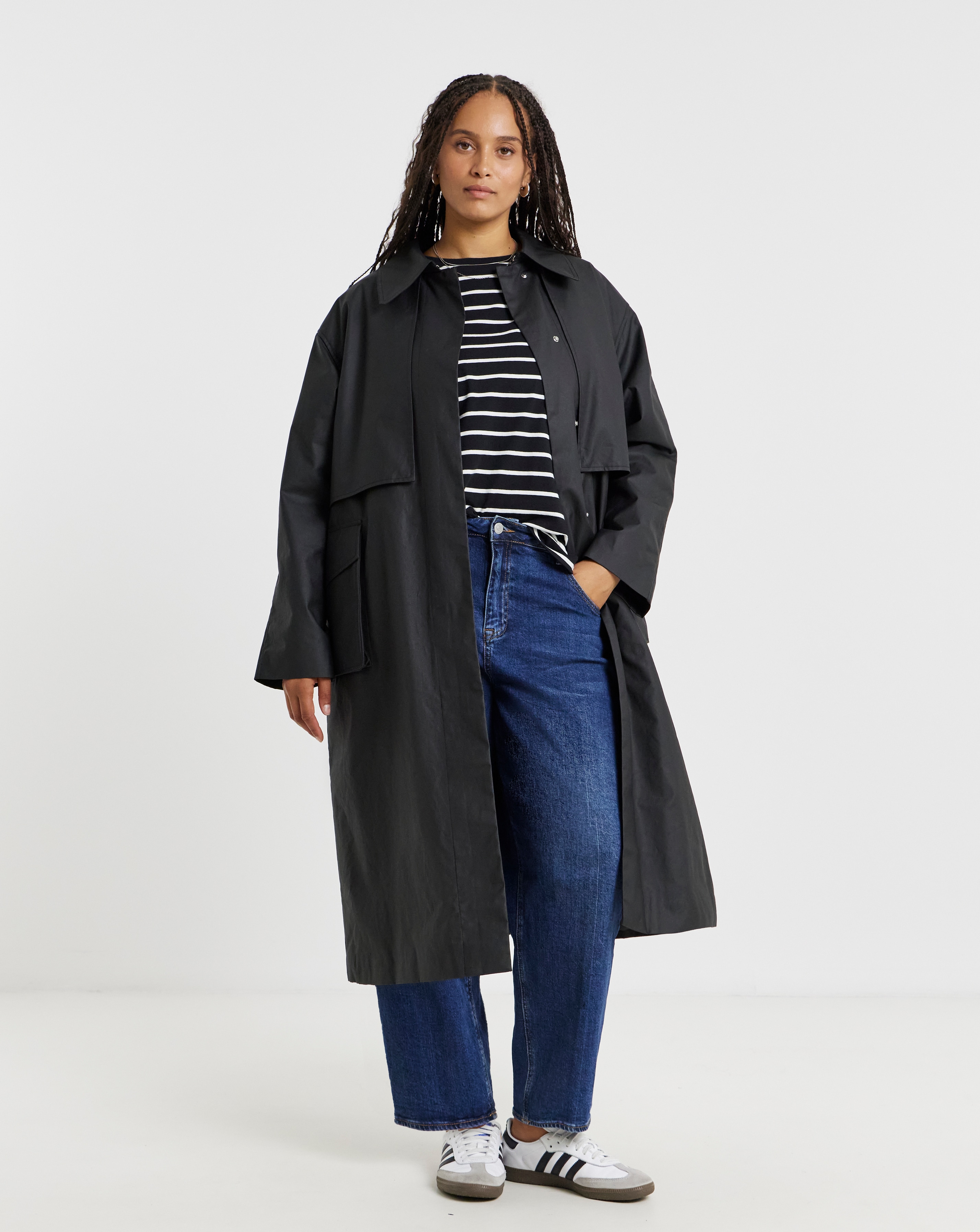 New In - Black Premium Rubberised Rain Coat