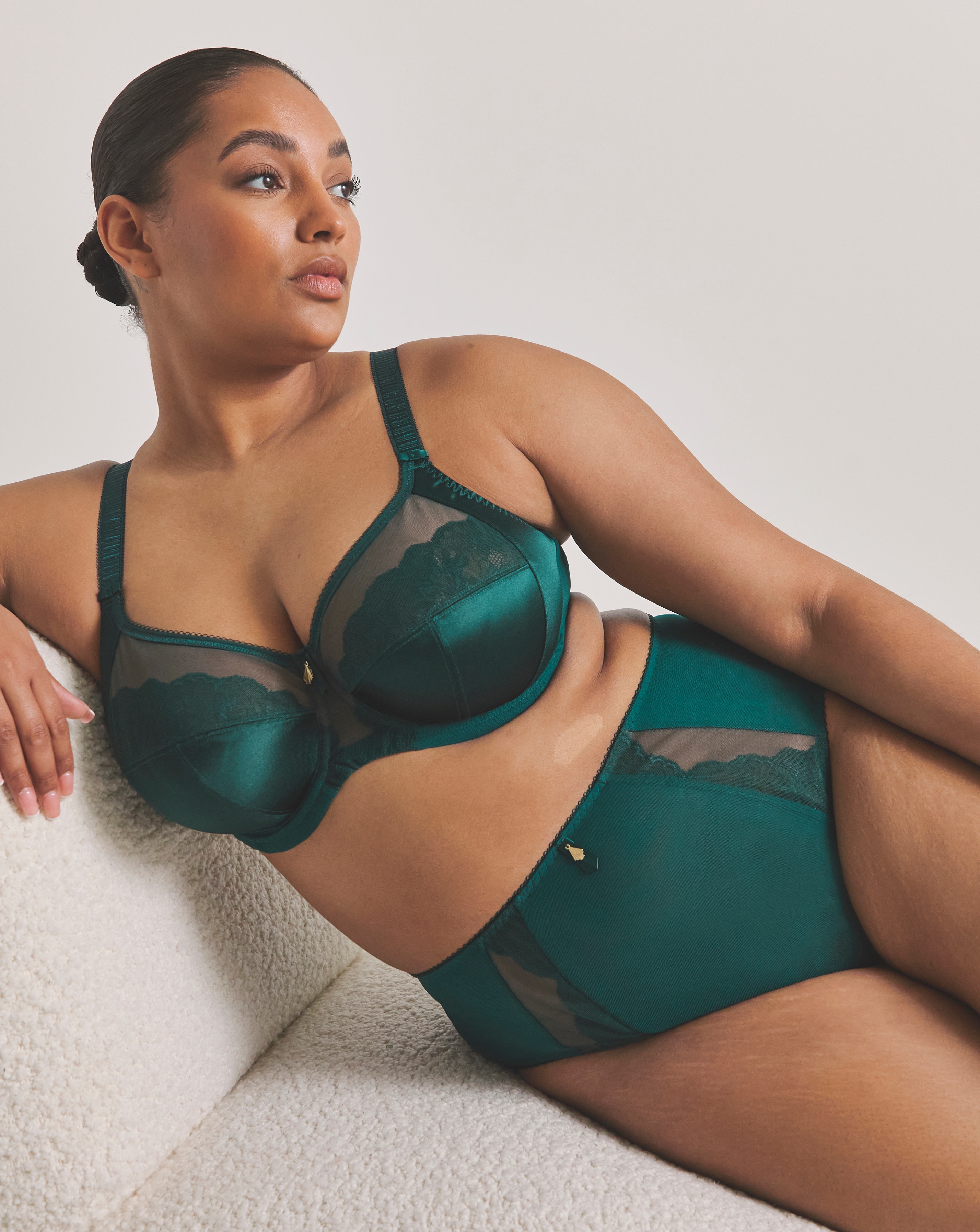 Elomi Allure Full Fit Knicker Emerald