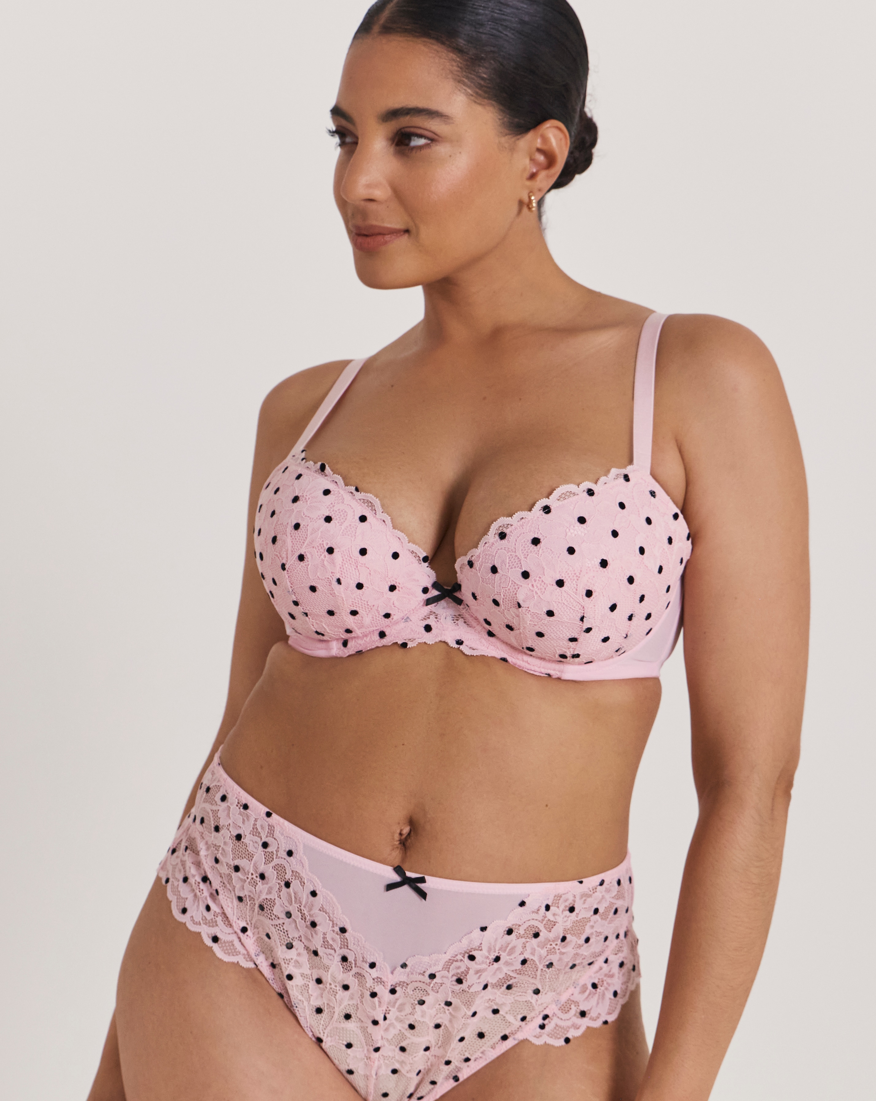 New In - Ann Summers Sexy Lace Brazilian Pink