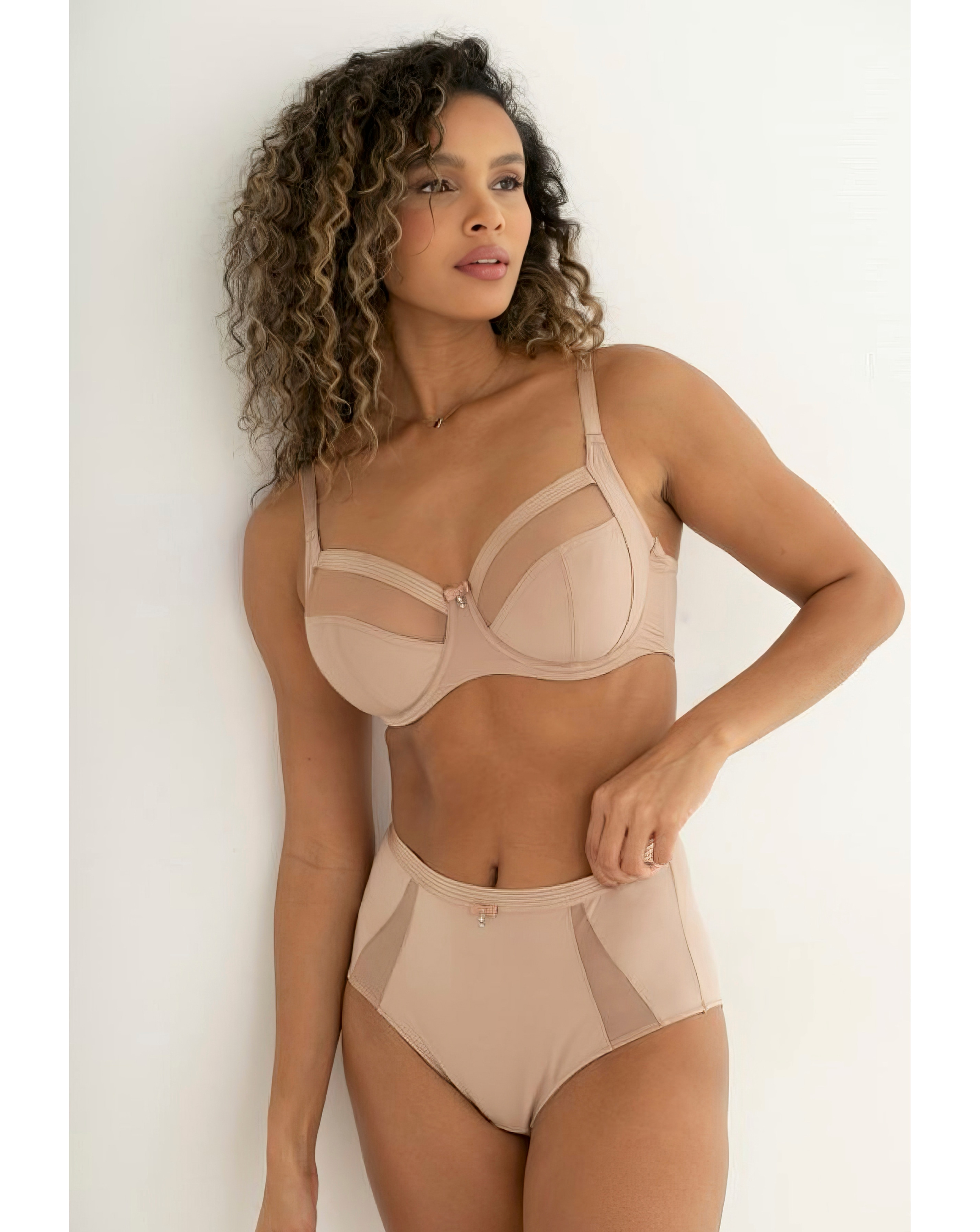 Pour Moi Viva Luxe Full Cup Bra Toffee