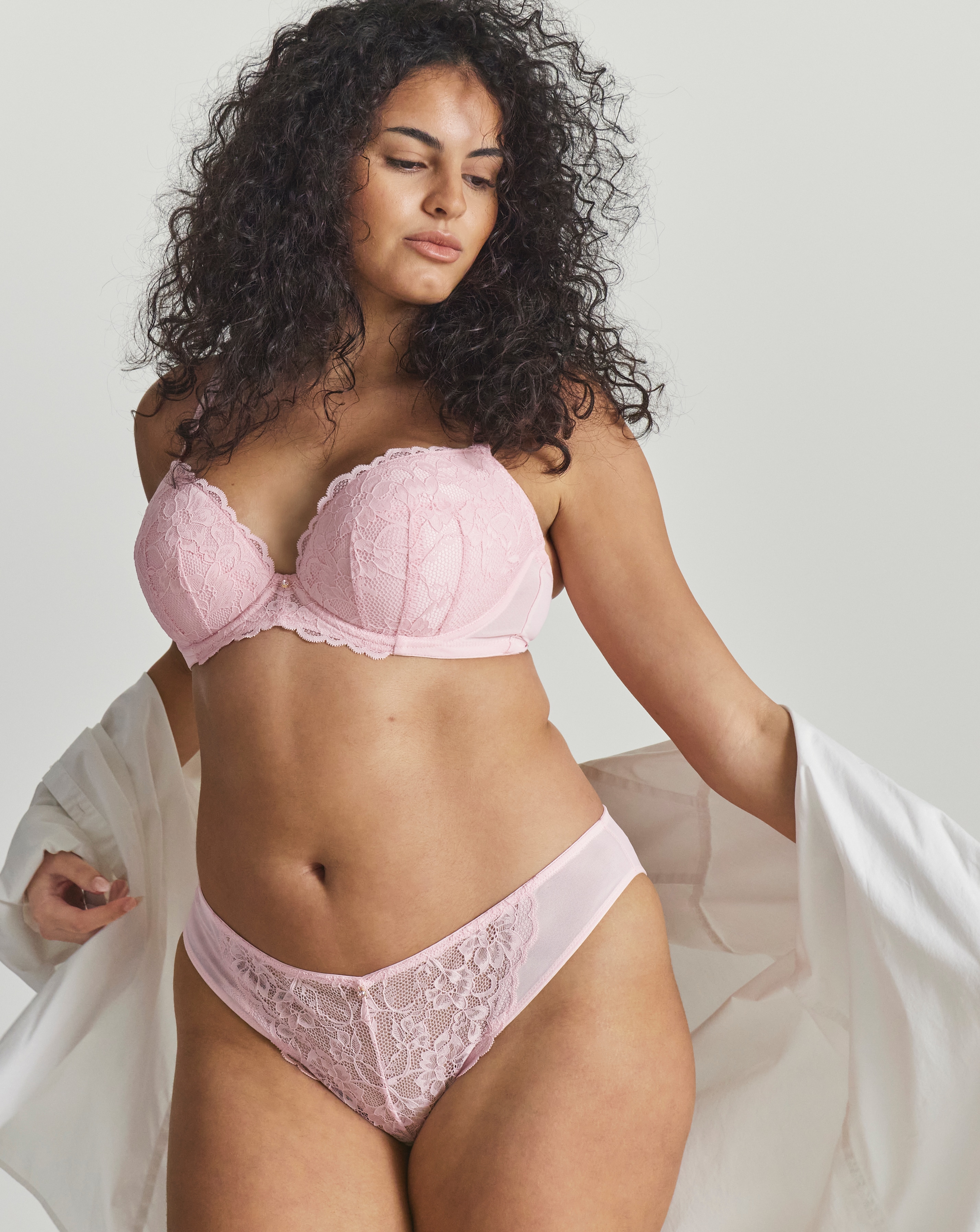 New In - Ann Summers Sexy Lace Brazilian Pink