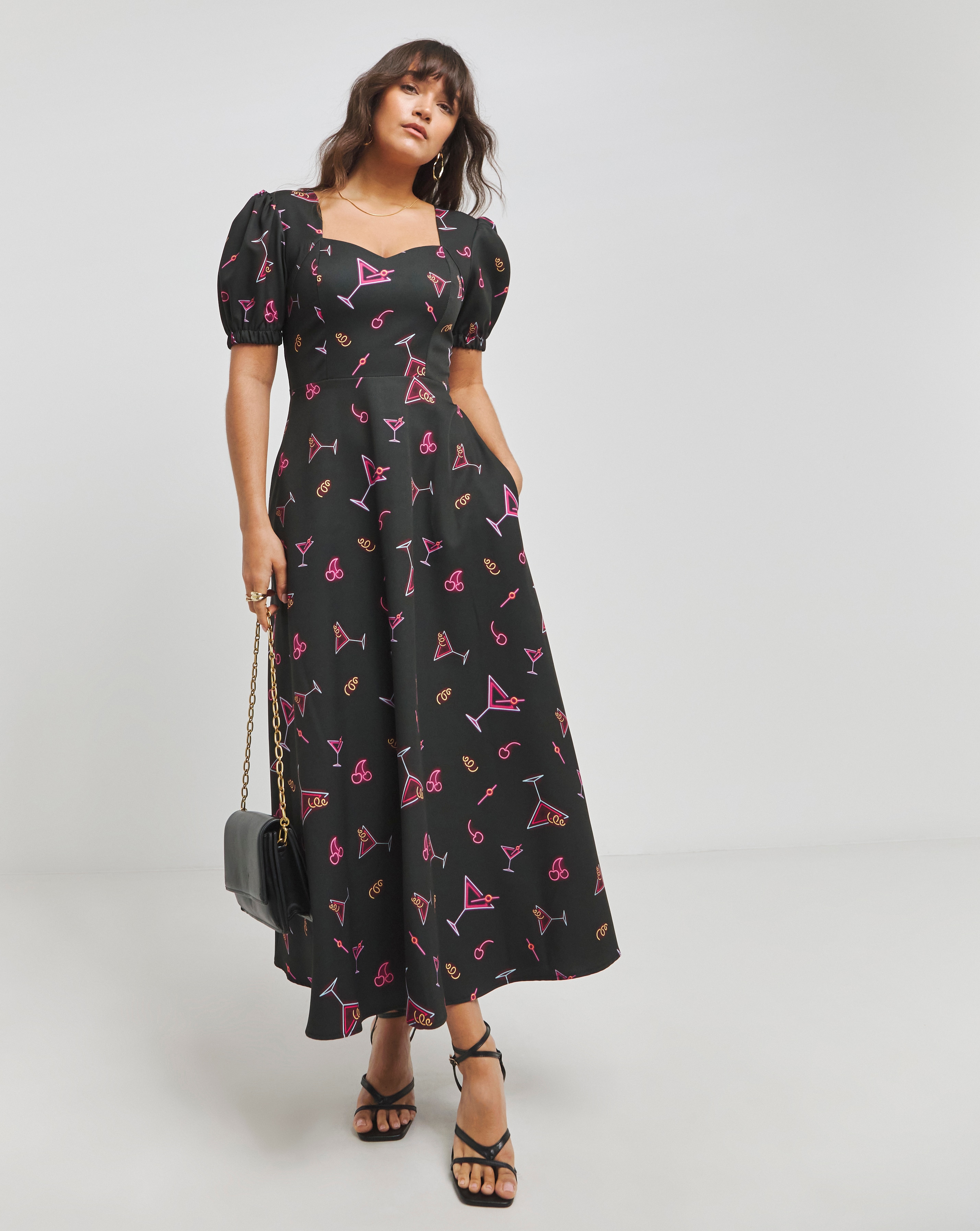 Twisted Wunder Midaxi Dress