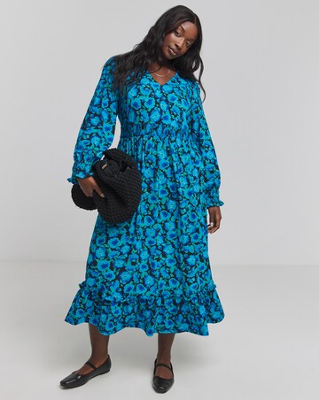 Joe Browns Out of the Blue Jersey Midaxi Dress | Simply Be