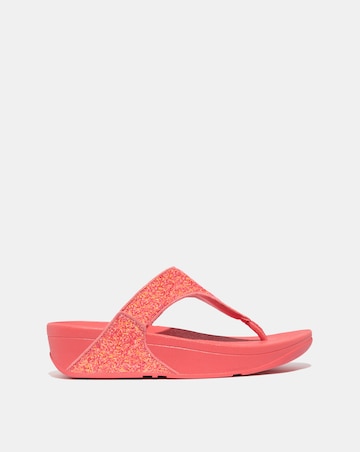 Fit Flop Lulu Glitter Toe-Post Sandals Standard Fit