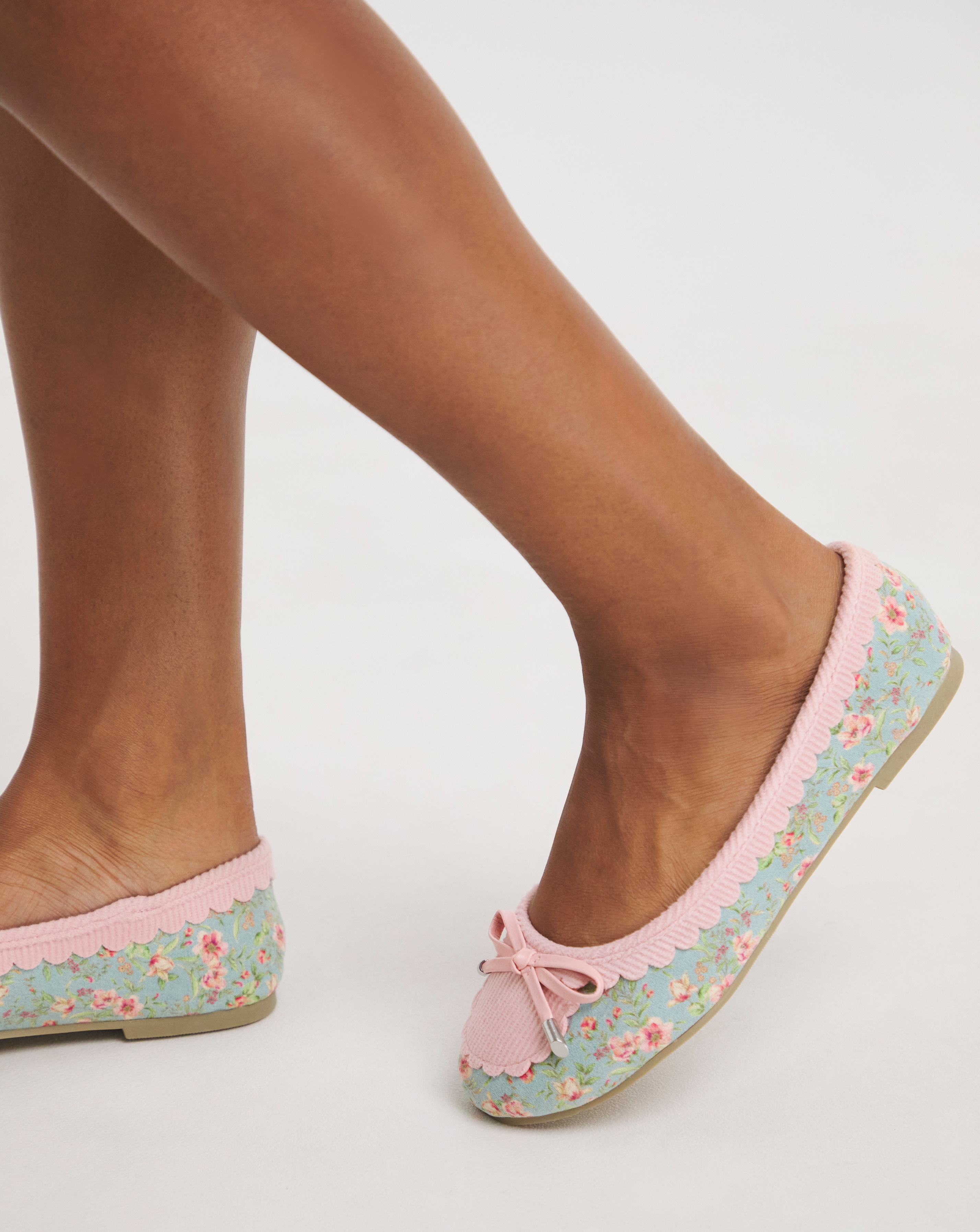 Joe Browns Ballerina Pumps Ex Wide Fit