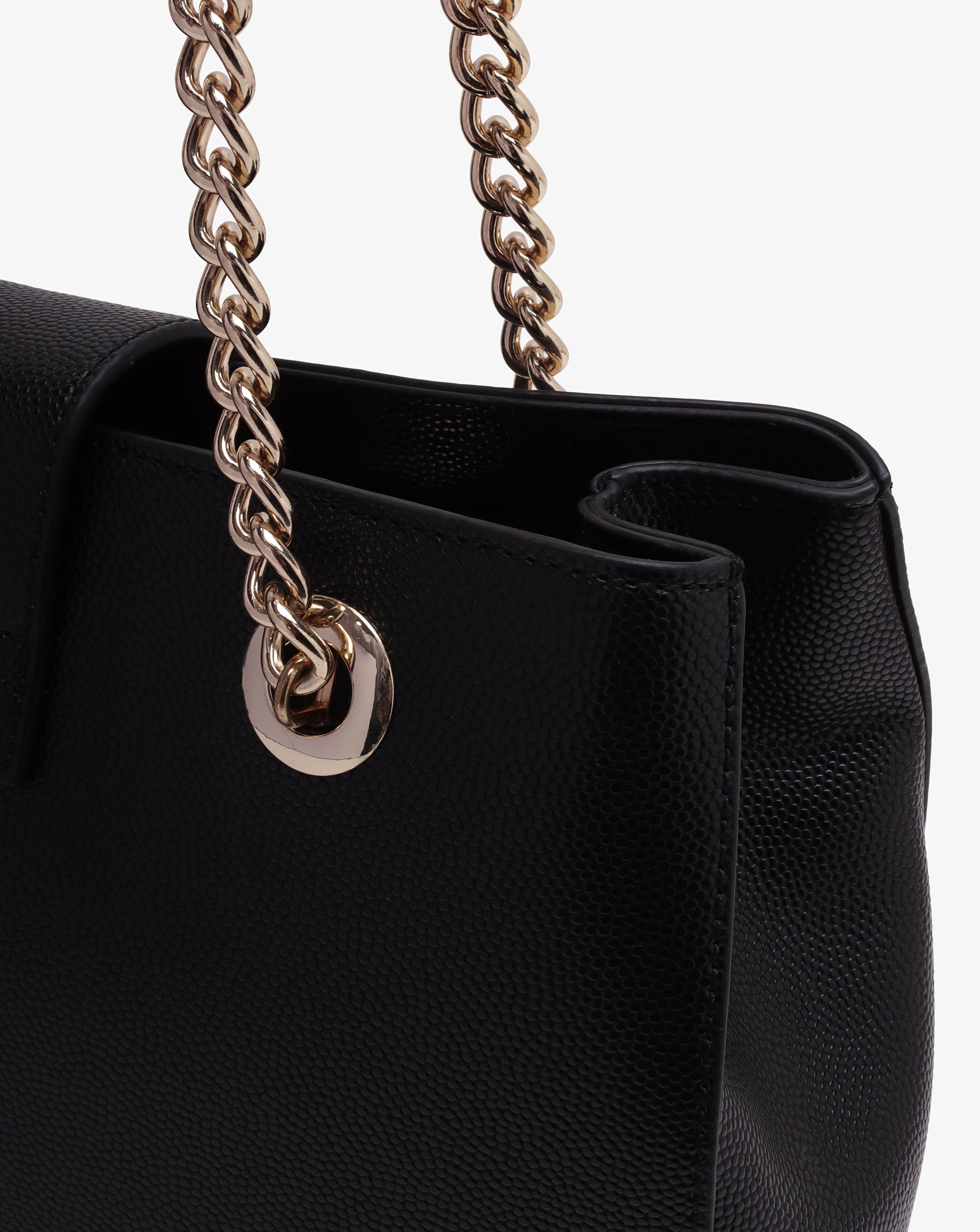 Valentino Bags Divina Pebbled Tote Bag Simply Be