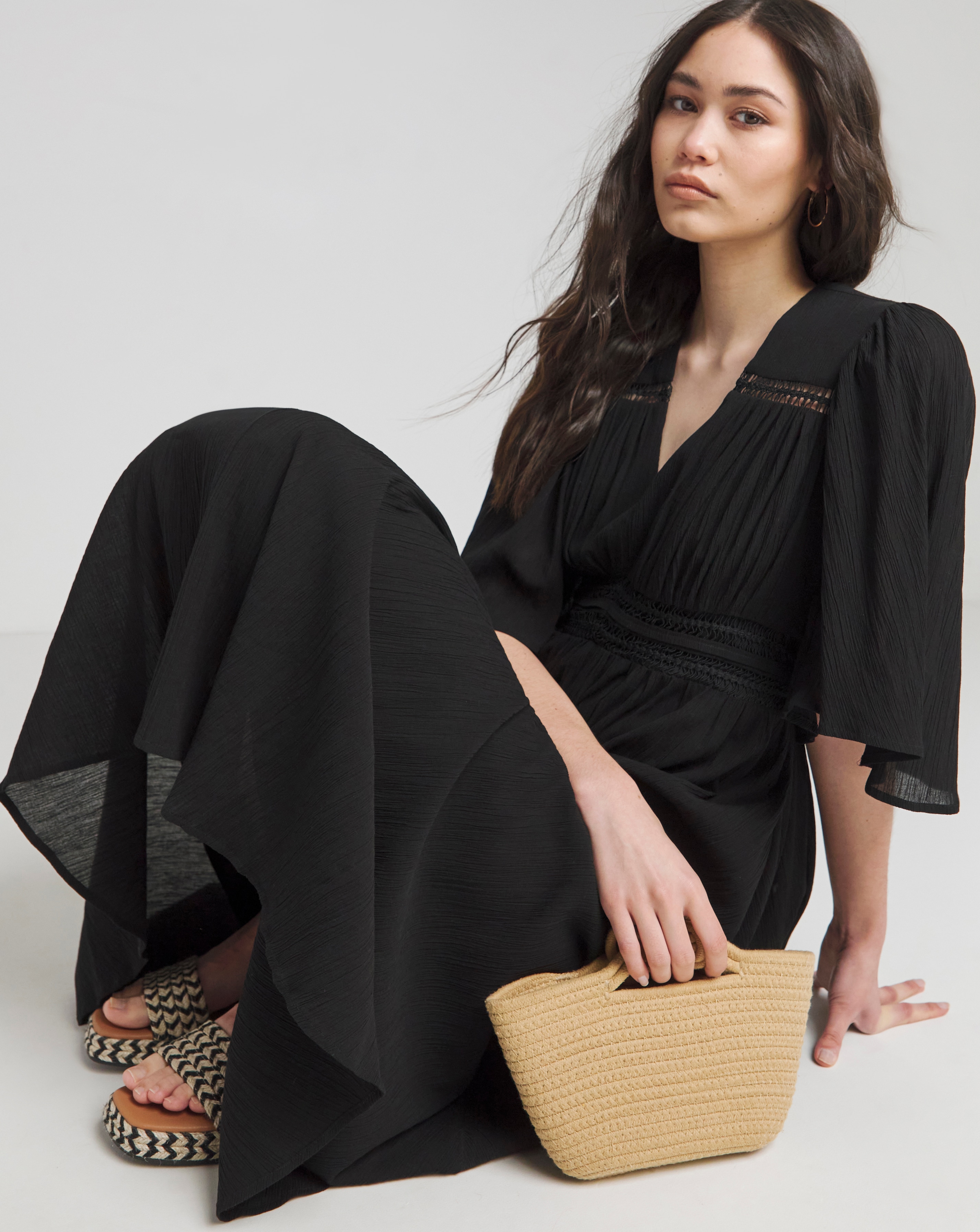 Joanna Hope Crinkle Dress