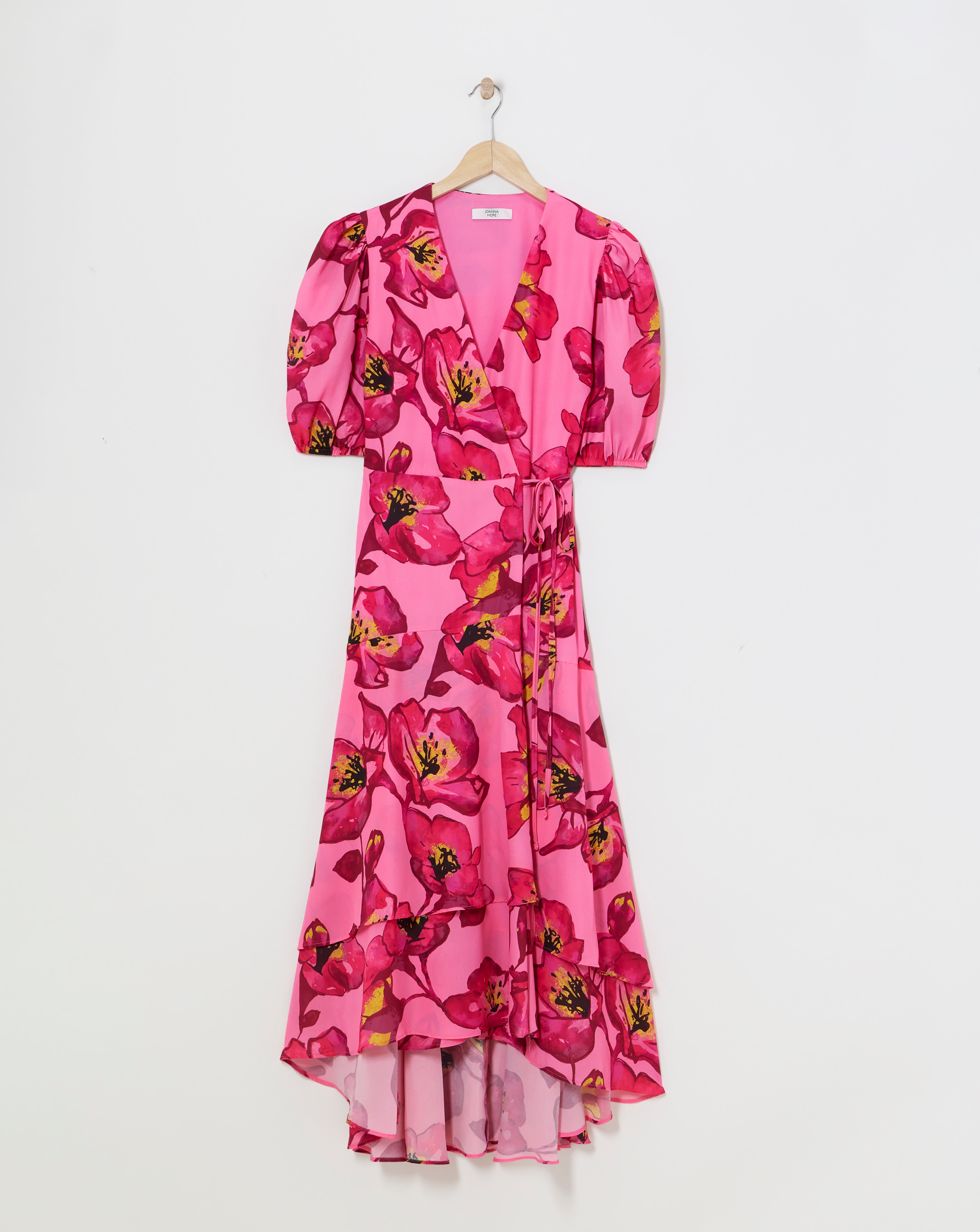 Joanna Hope Wrap Midi Dress