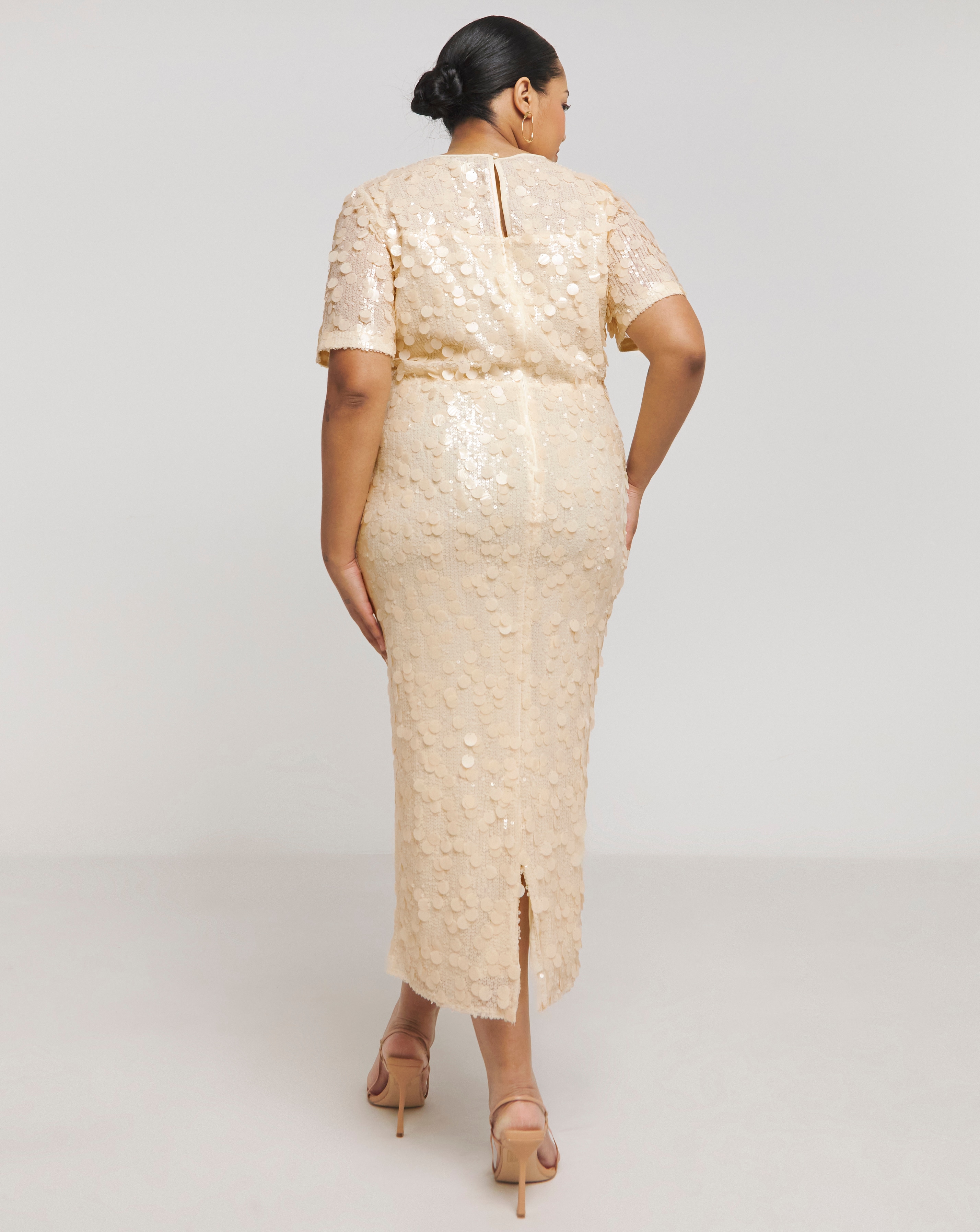 Joanna hope glitter lace dress hotsell