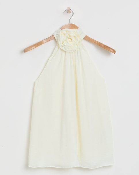 Joanna Hope Corsage Halter Neck Top