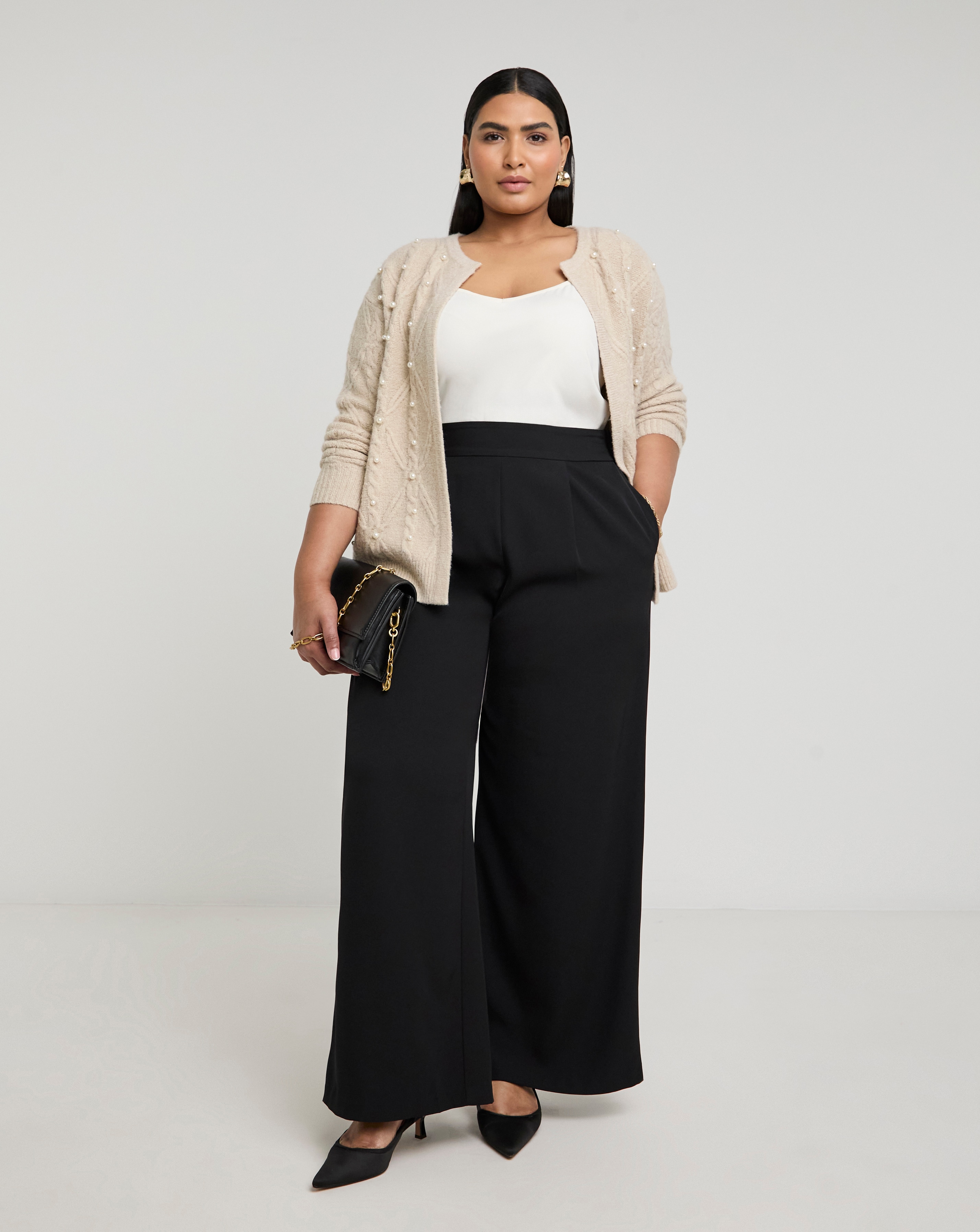 Joanna Hope Wide Leg Trousers