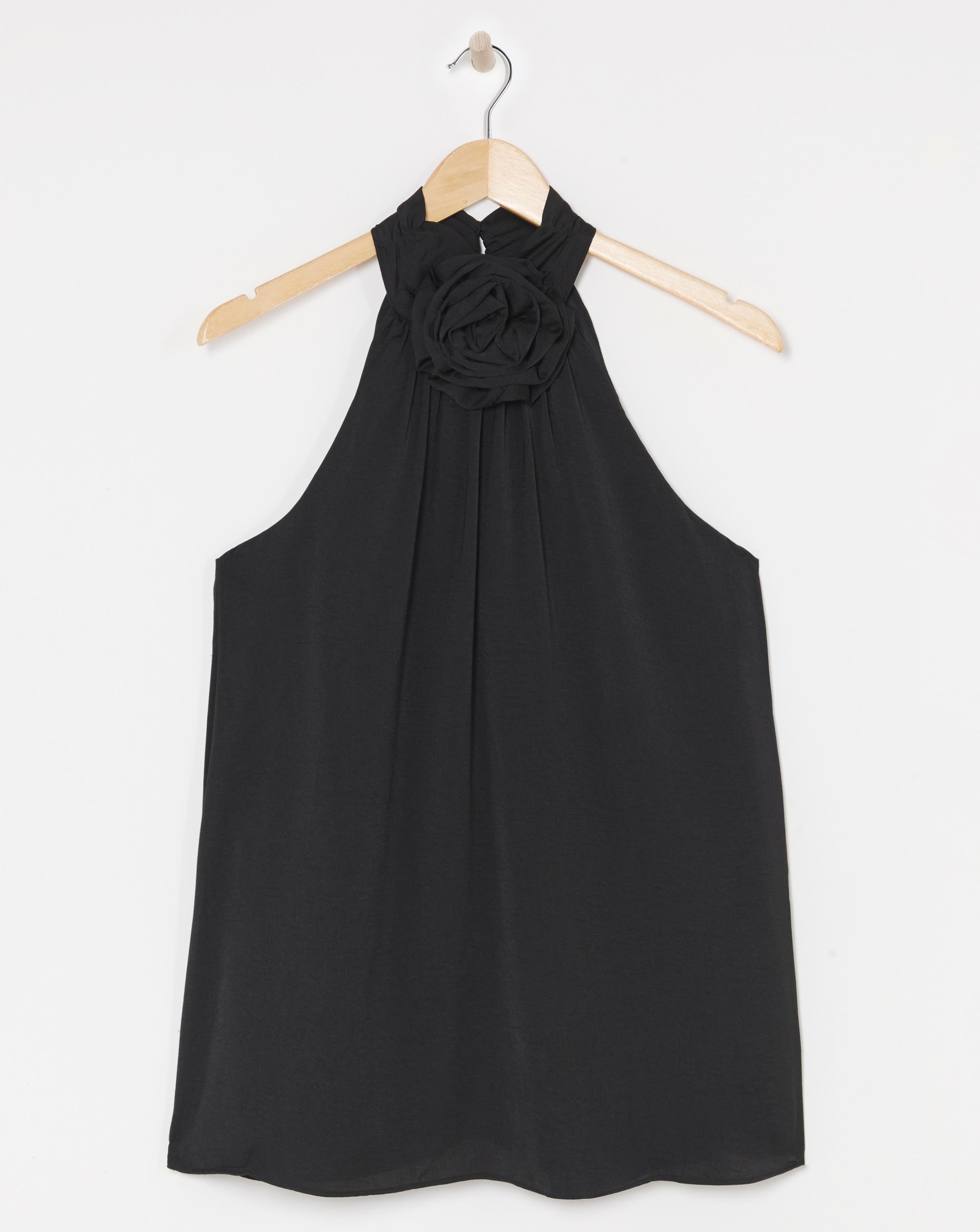 Joanna Hope Corsage Halter Neck Top