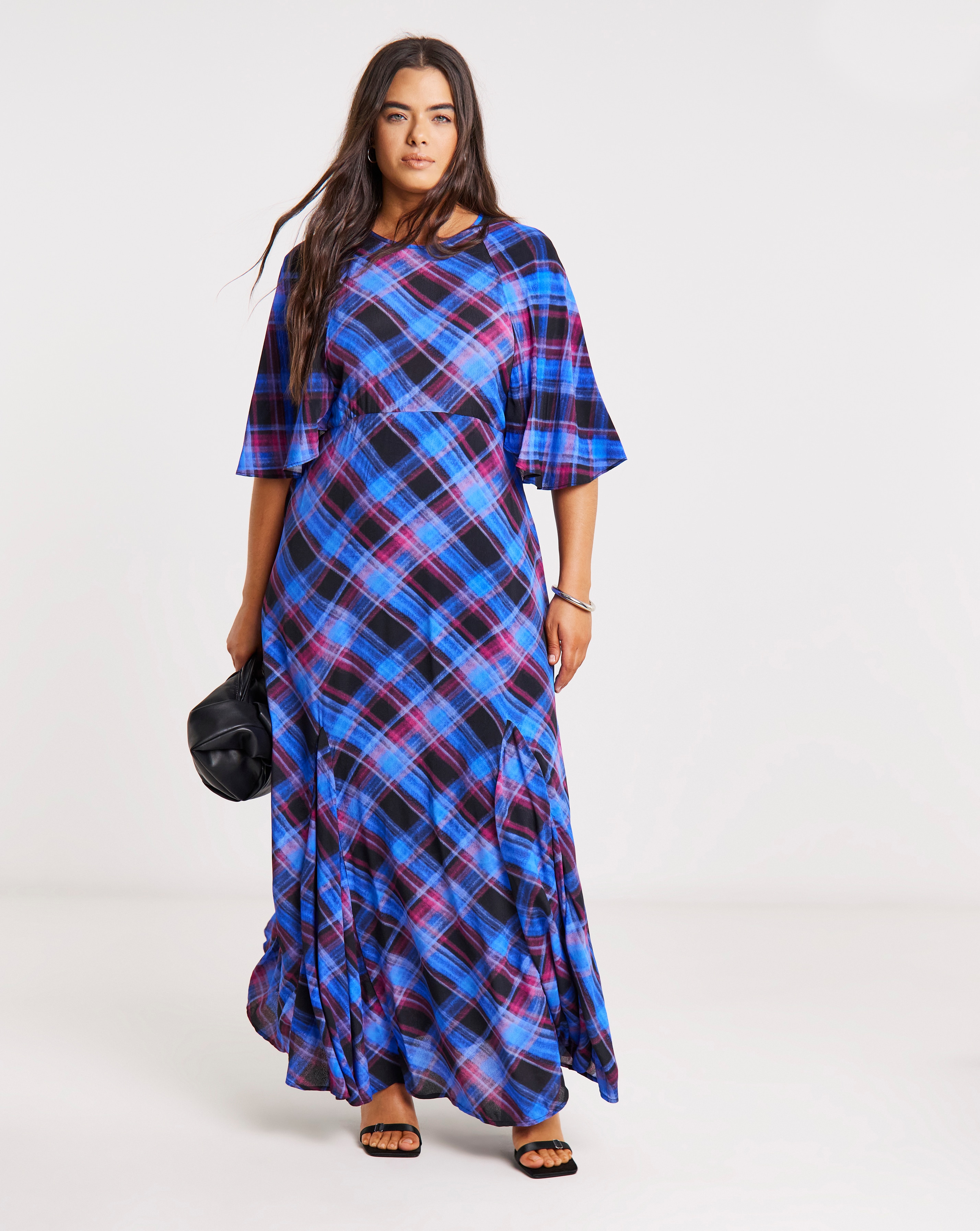 New In - Joanna Hope Stripe Print Tea Dress