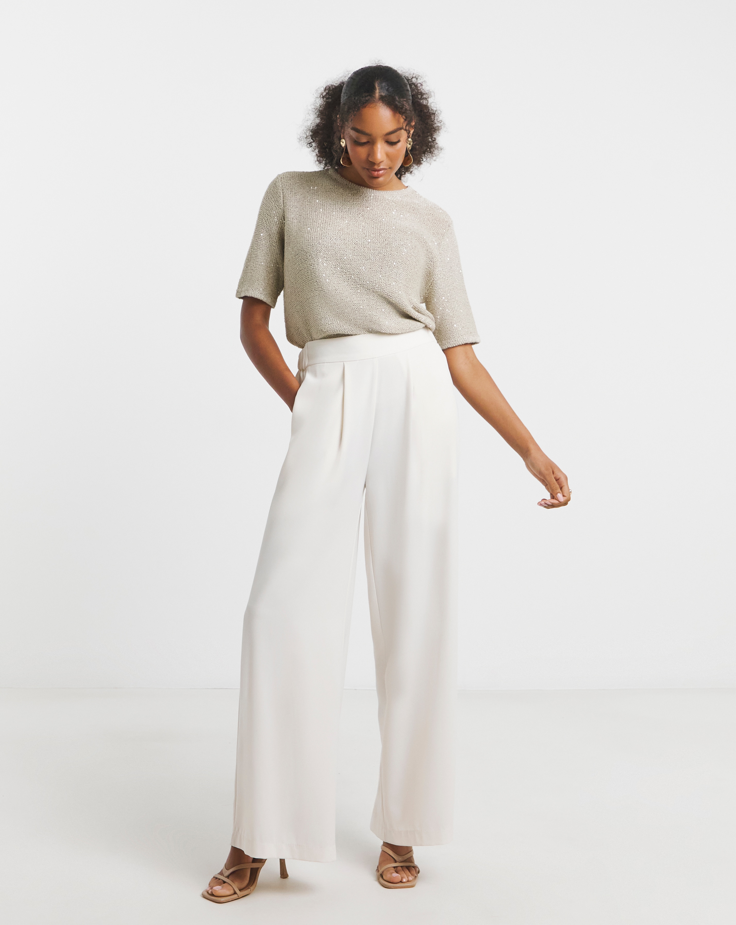 Joanna Hope Wide Leg Trousers