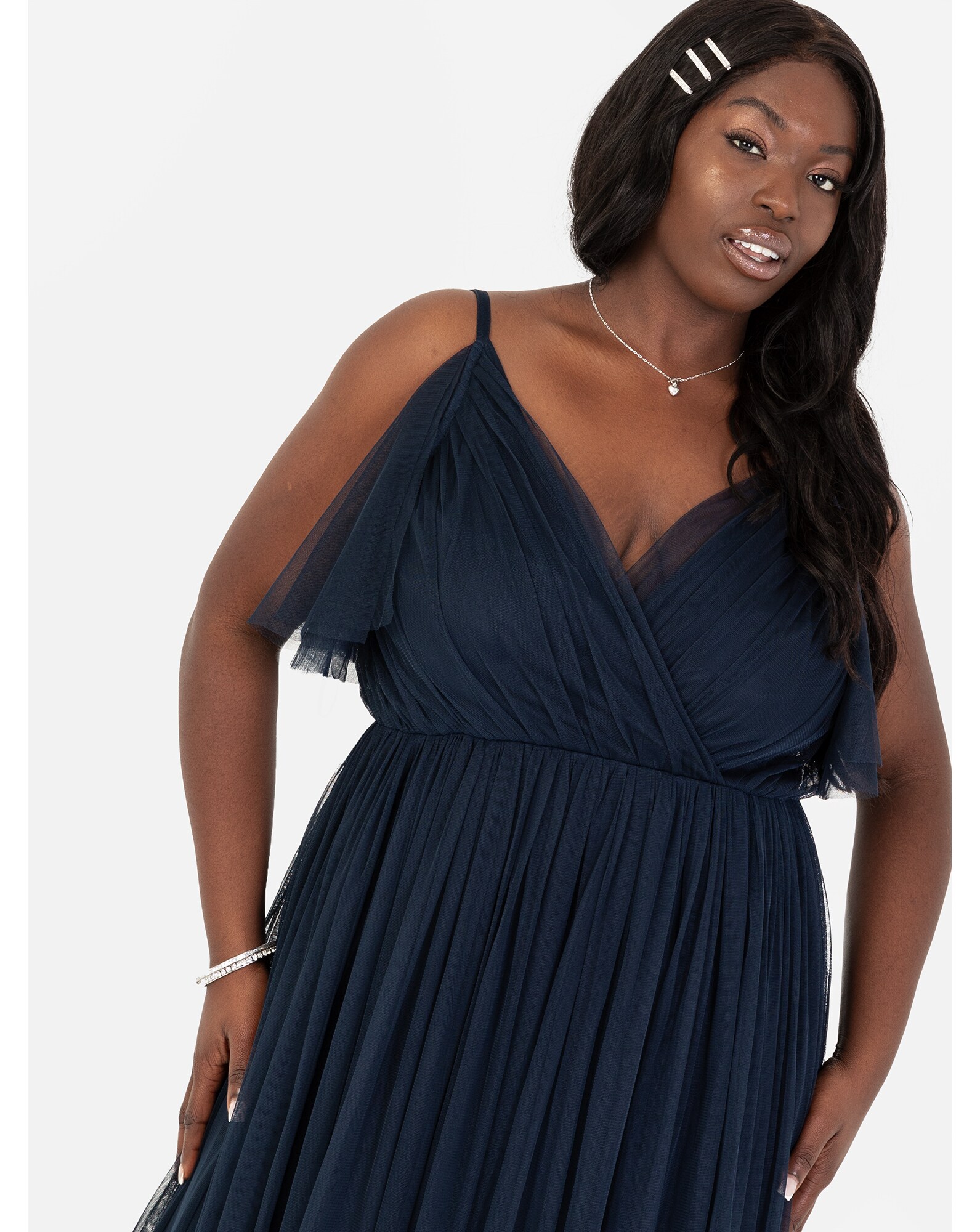 Navy blue cami sales dress