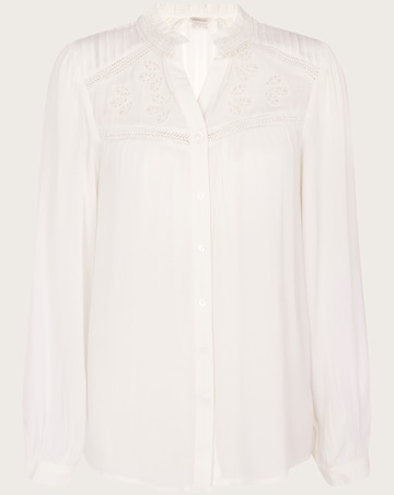 Monsoon Lace Insert Blouse