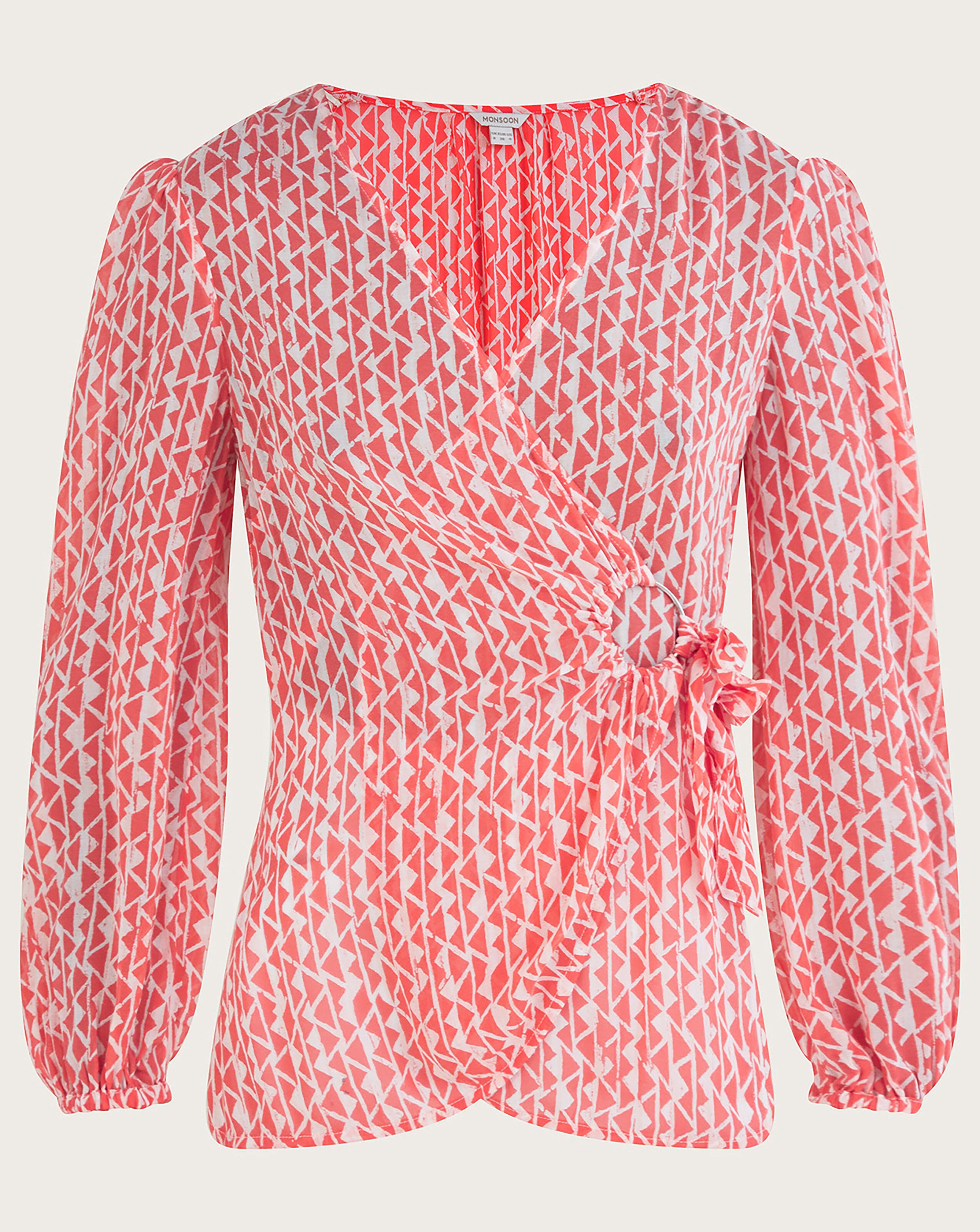 Monsoon Dorit Wrap Top | Simply Be