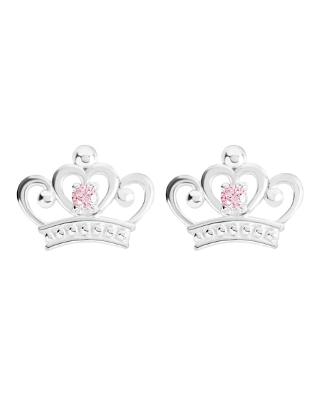 Sterling Silver Disney Princess Earrings