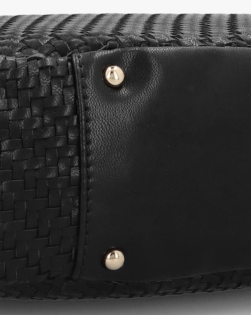 Guess Francy Woven Black Hobo Bag