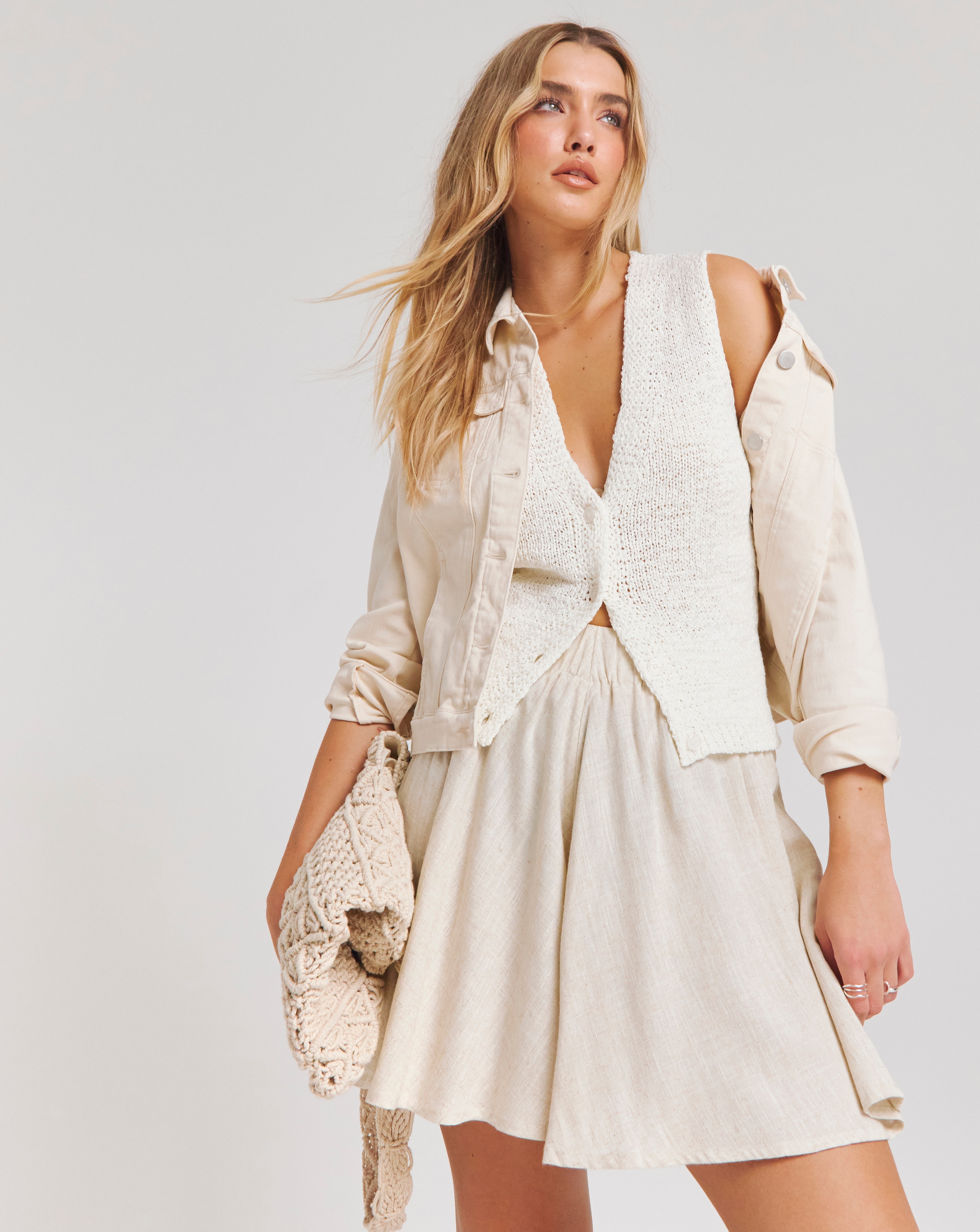 Floaty Linen Shorts