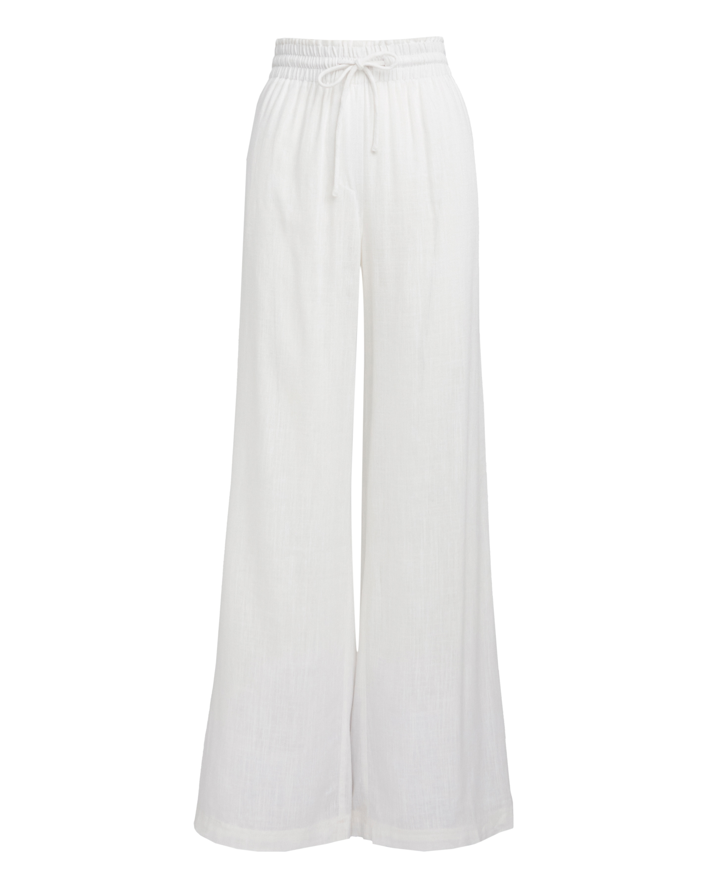 Linen Wide Leg Trousers