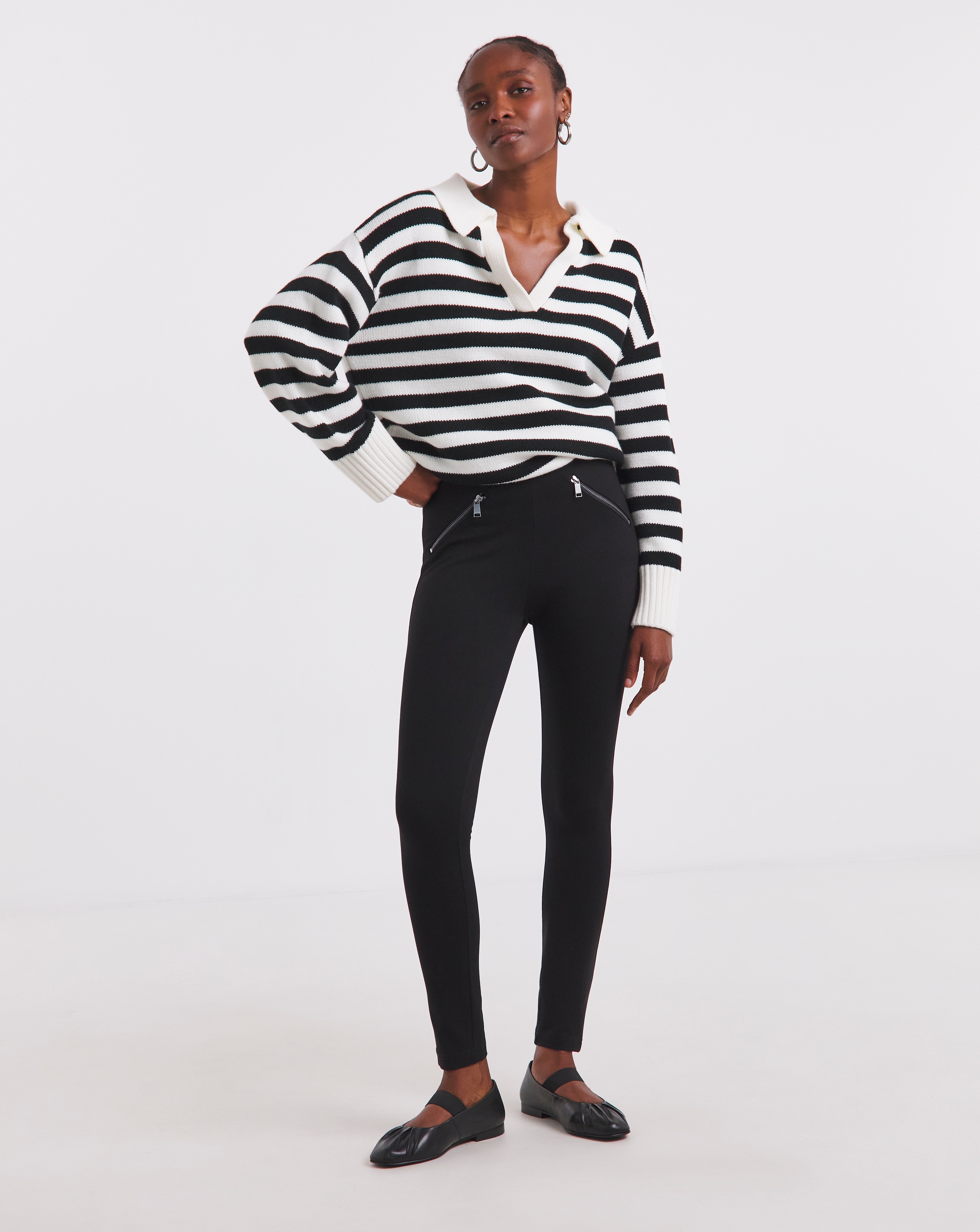 High Waist Super Stretch Ponte Tregging