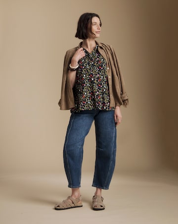Julipa Frill Placket Top